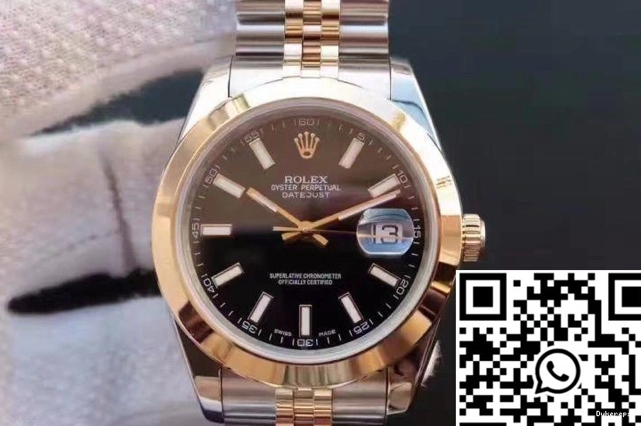 Black Wrapped 41 Gold Dial Rolex 126303 Datejust 0224